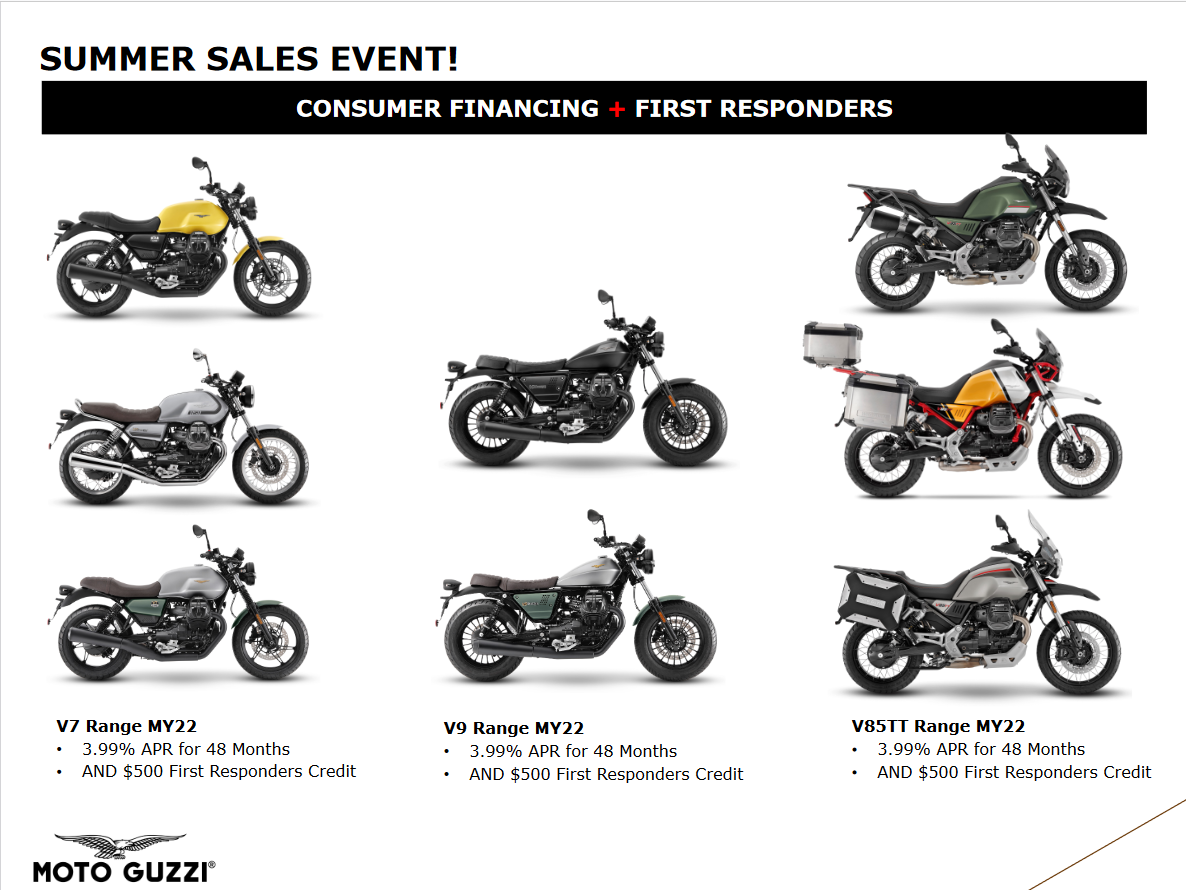 Moto Guzzi Summer Celebration Event